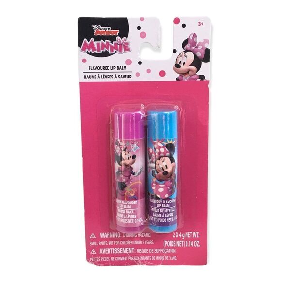 🆕Minnie Mouse Lip Balm 2 Pack - Picture 1 of 3